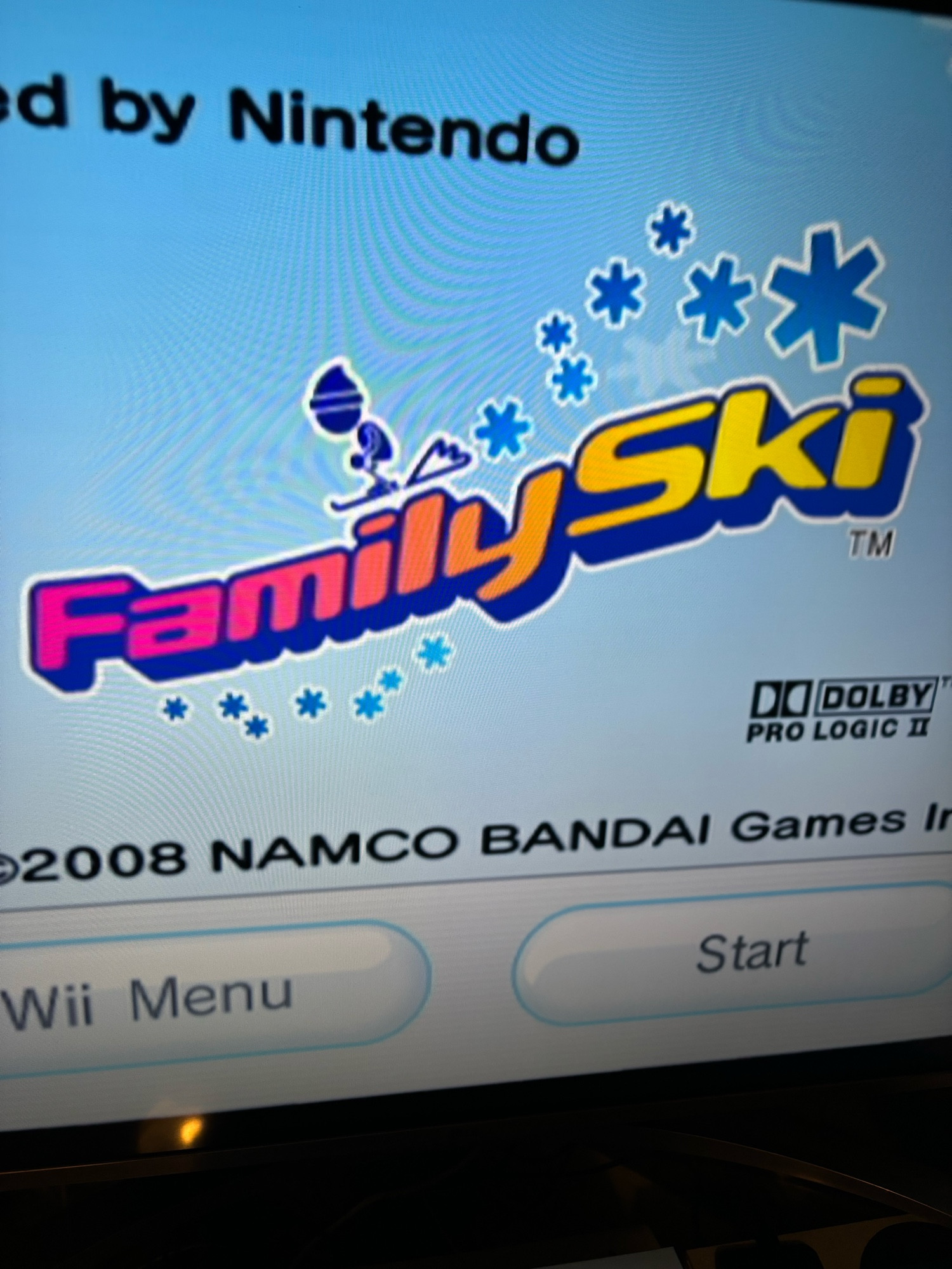 Family Ski on Wii