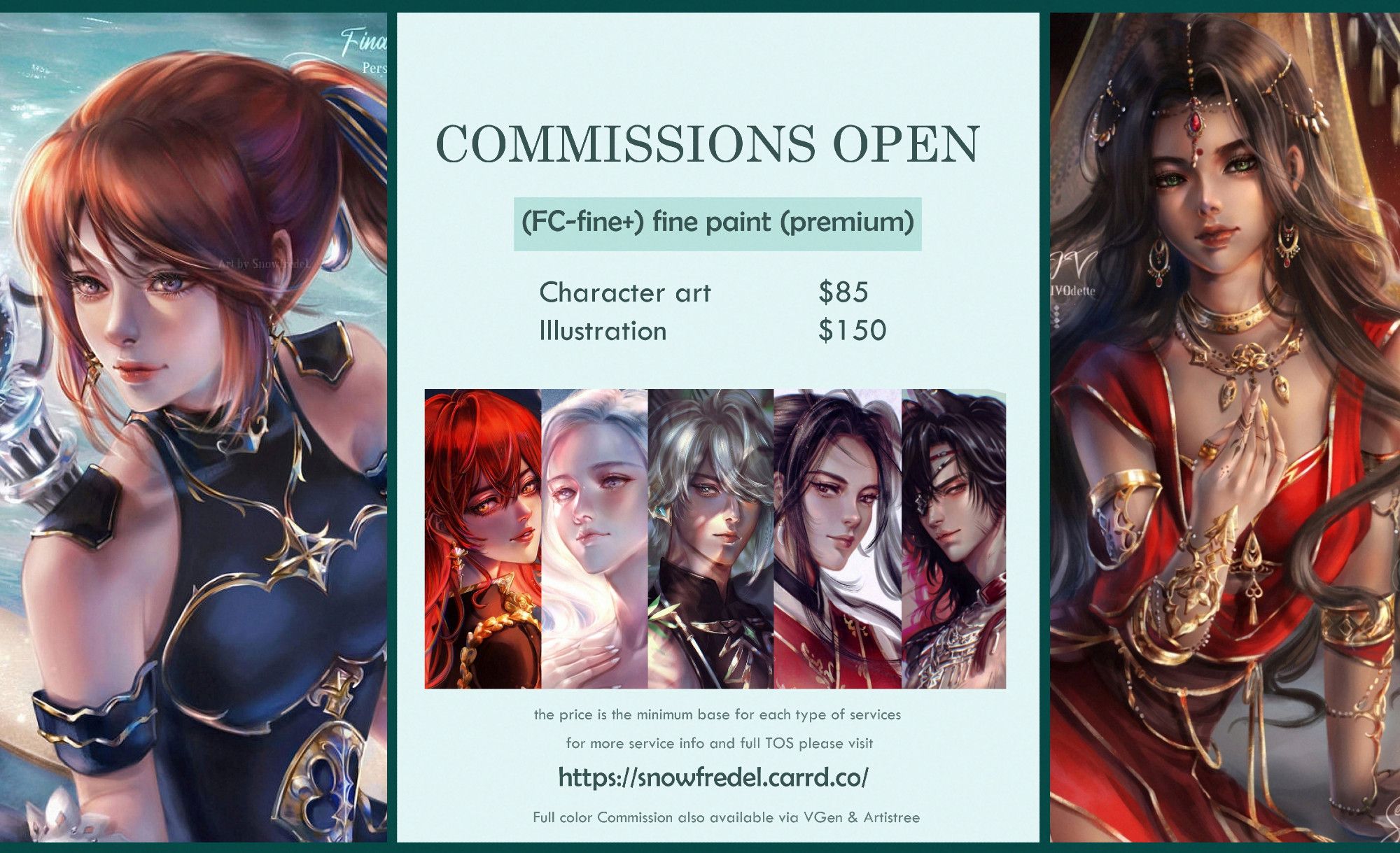 Commission sheet fantasy ffxiv dnd