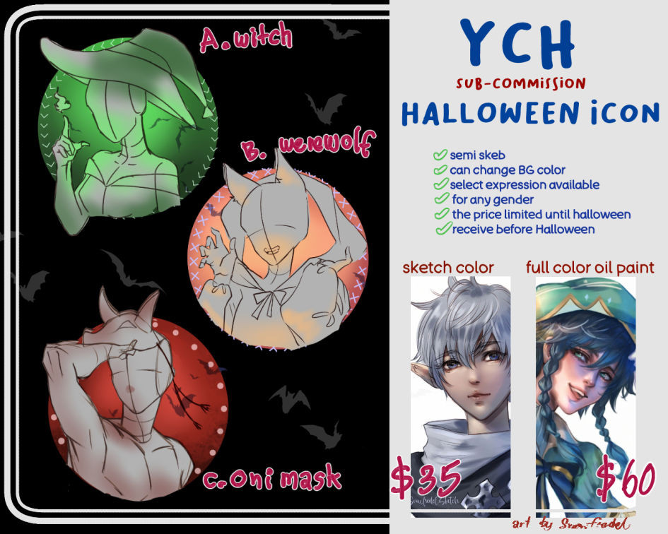 YCH commission sheet