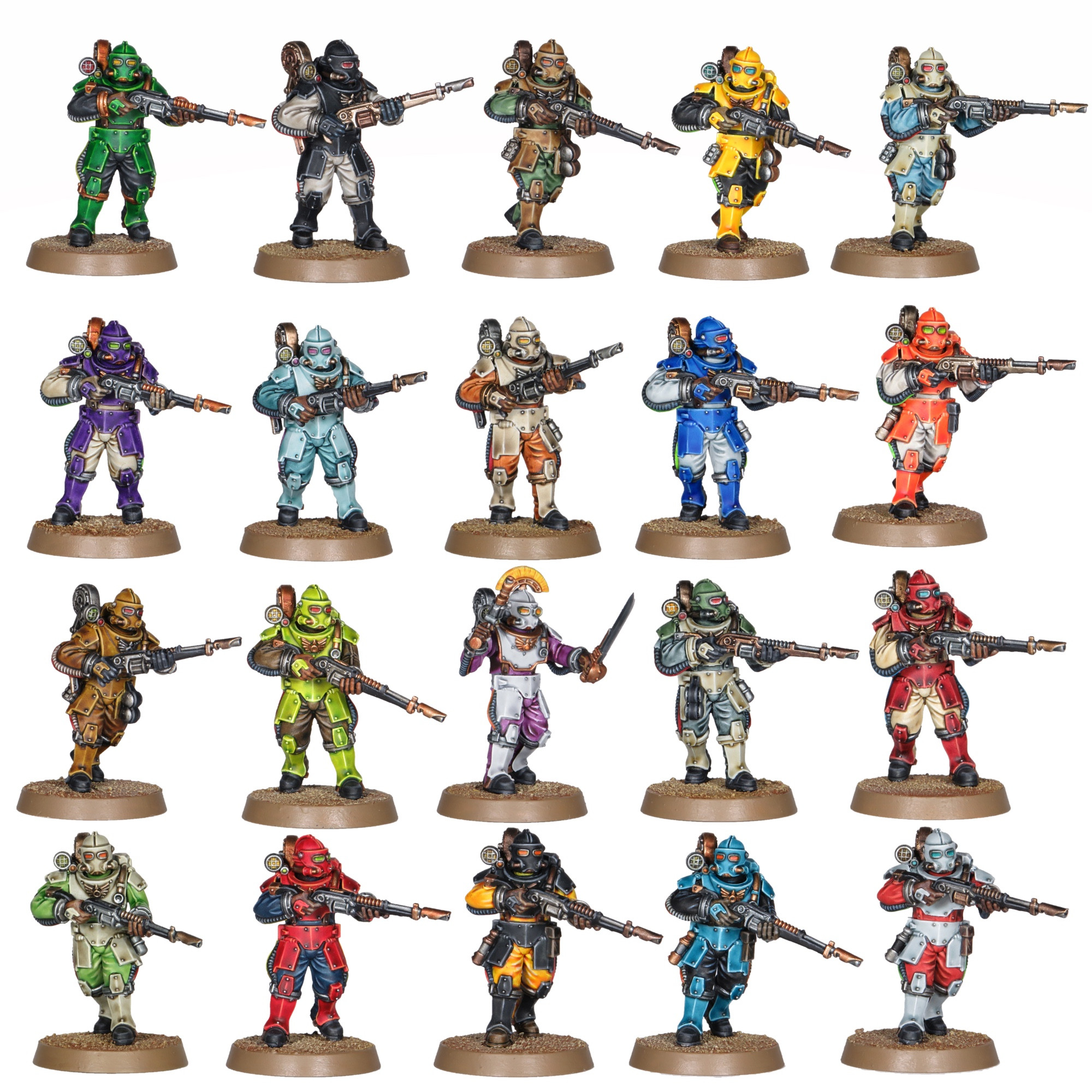 Twenty Solar Auxilia in twenty different colour schemes I don’t have the character space to go through (sorry!)