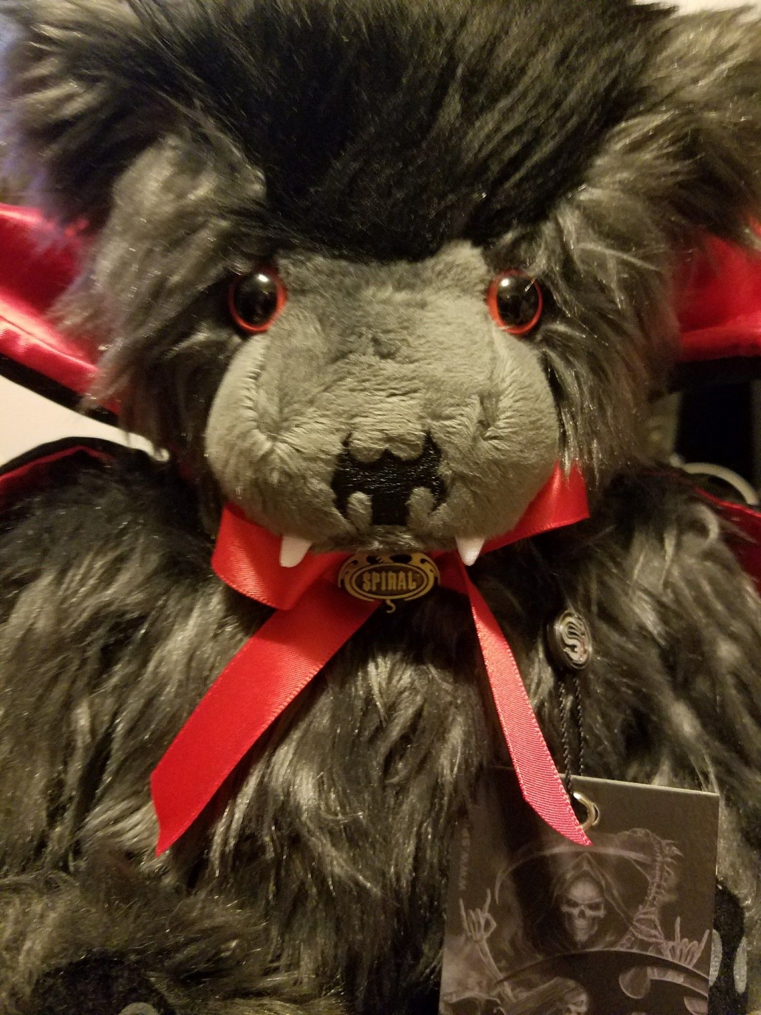 Vampire teddy bear