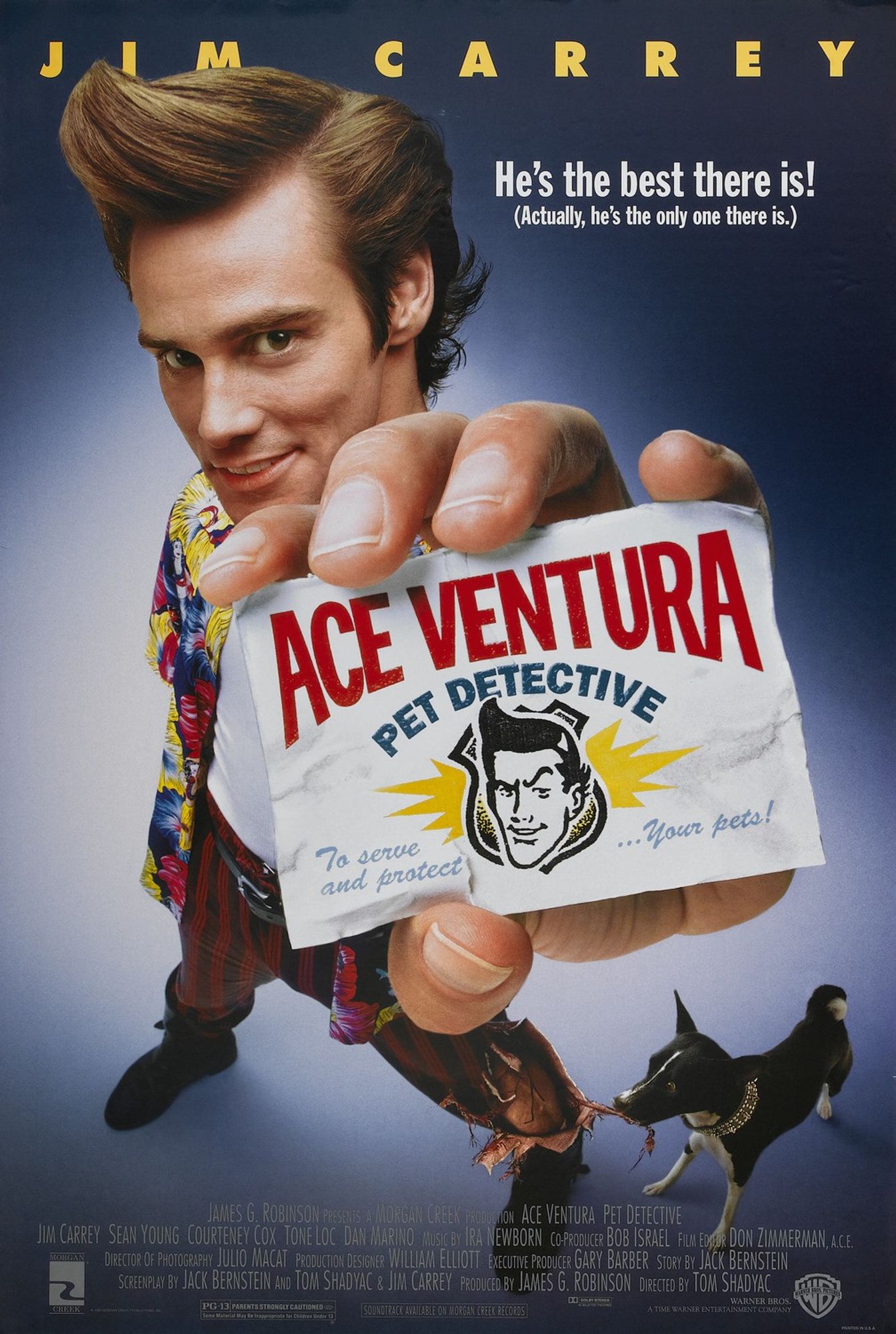 Poster for "Ace Ventura: Pet Detective"