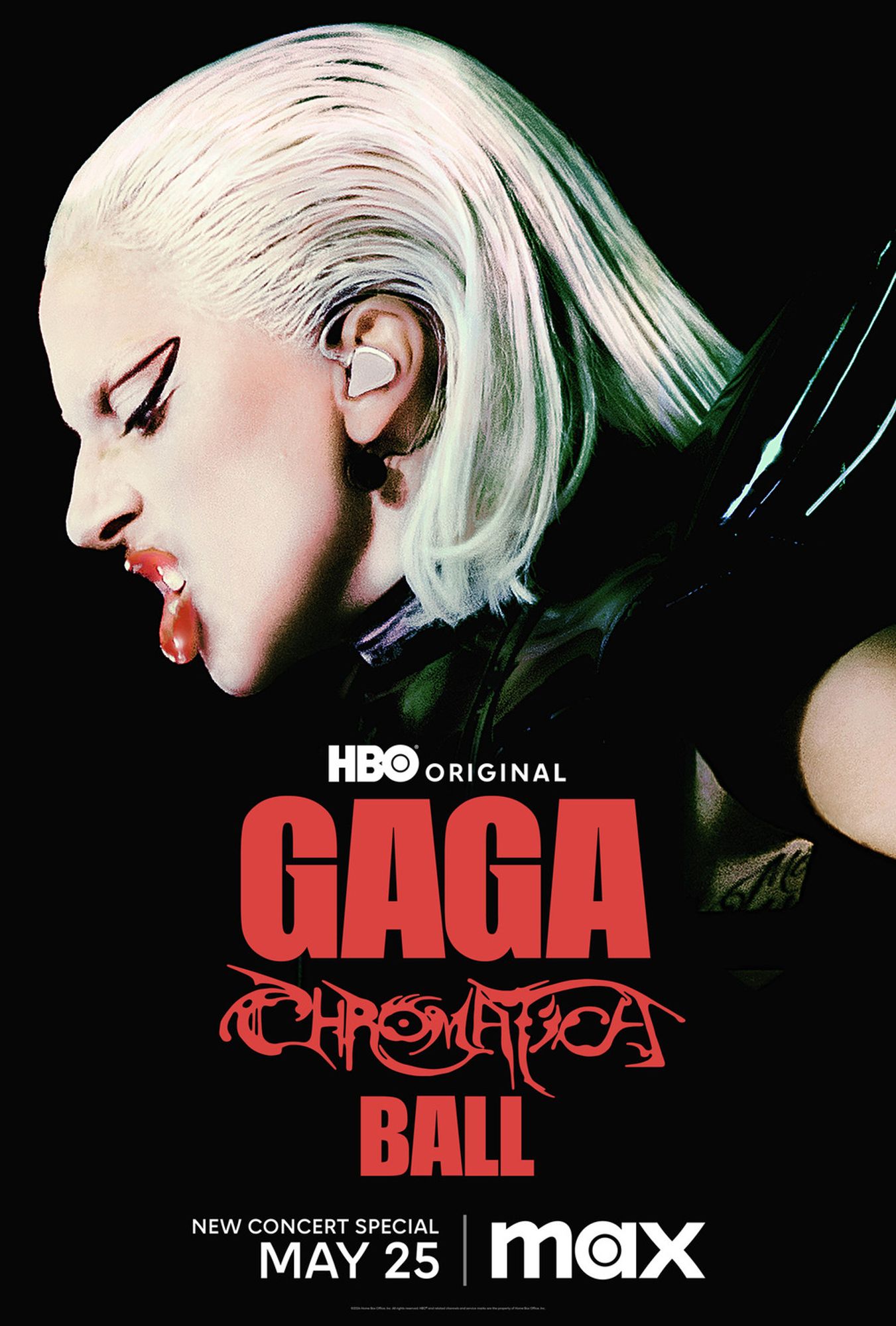 Poster for "Gaga: Chromatica Ball"