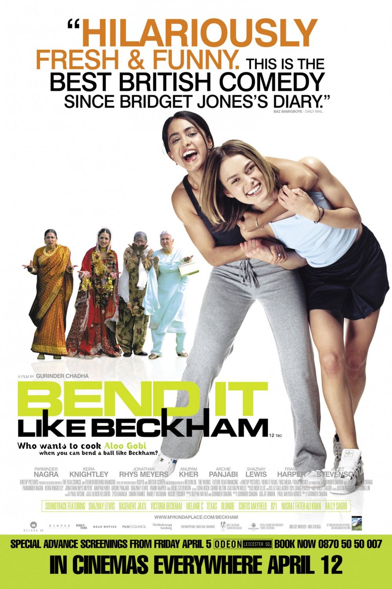 Poster for "Bend it like Beckham"