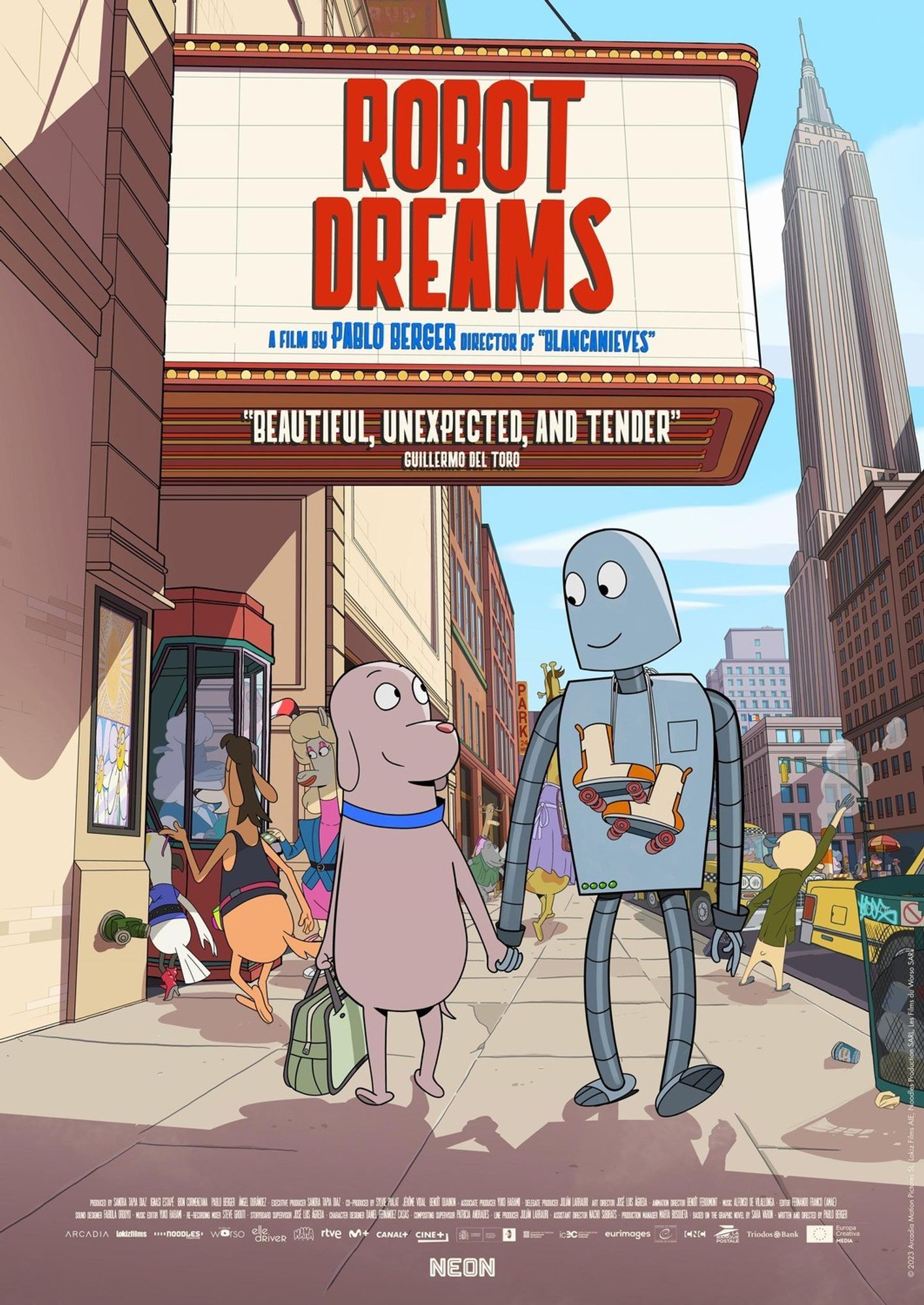 Poster for "Robot Dreams"