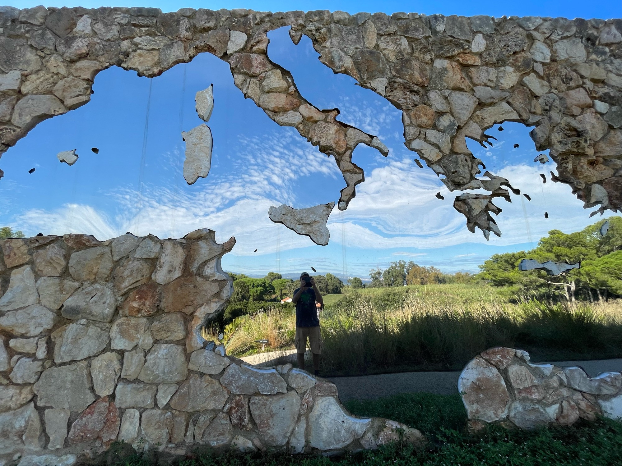 Mirror map of the Mediterranean