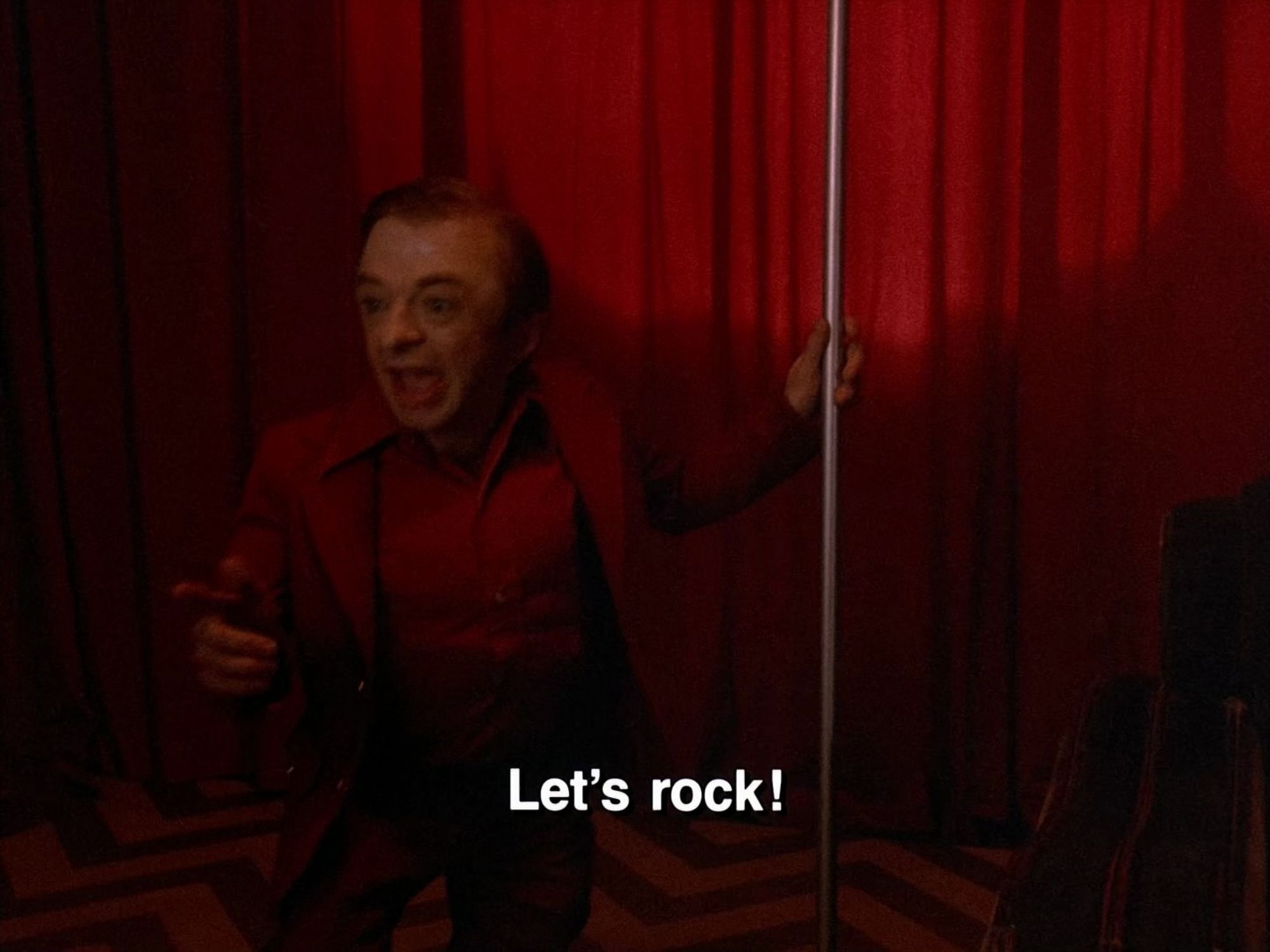 The Man From Another Place.  LETS ROCK! Twin Peaks S01E03 - Zen or the Skill to Catch a Killer.