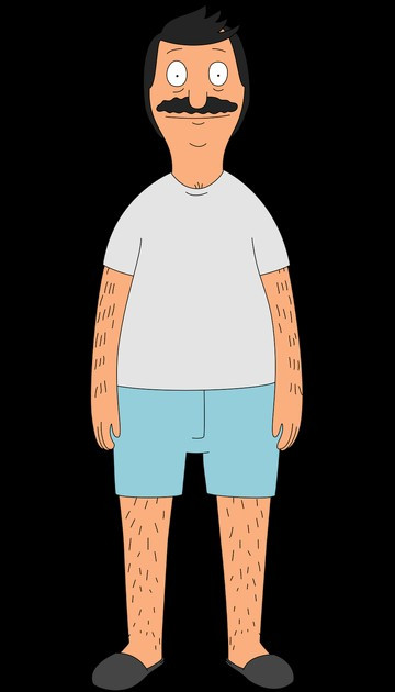 Bob Belcher of Bob's Burgers.