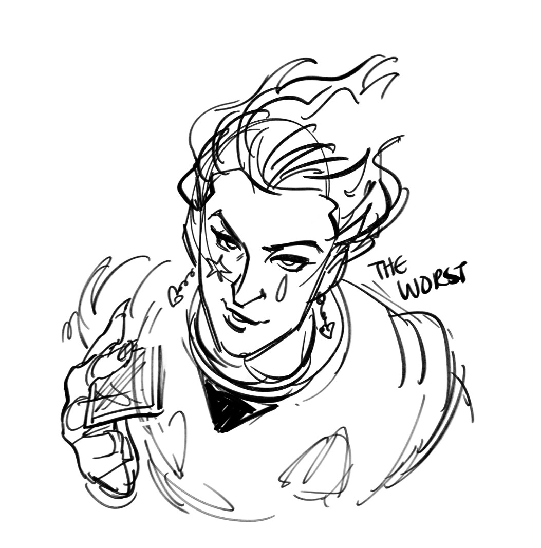 A scribble of Hisoka