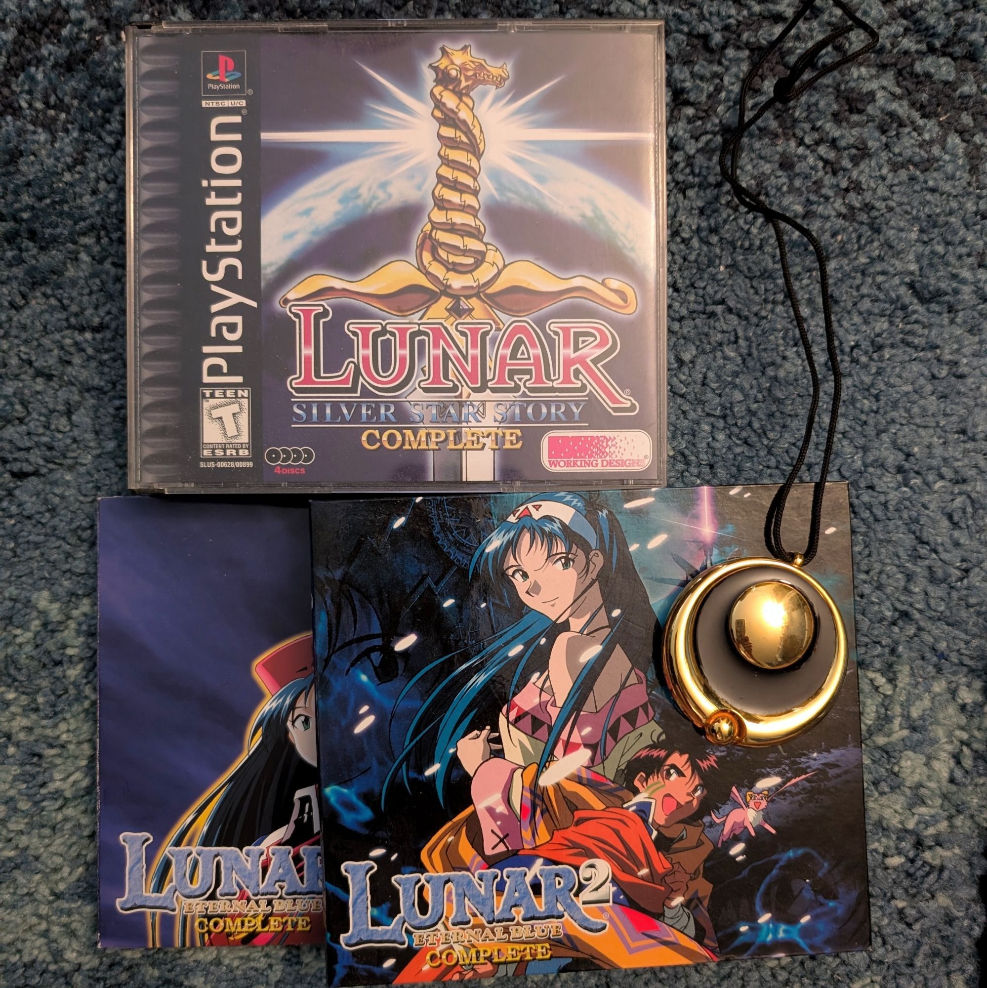 PS1 copies of Lunar SSSC and Lunar 2 EB