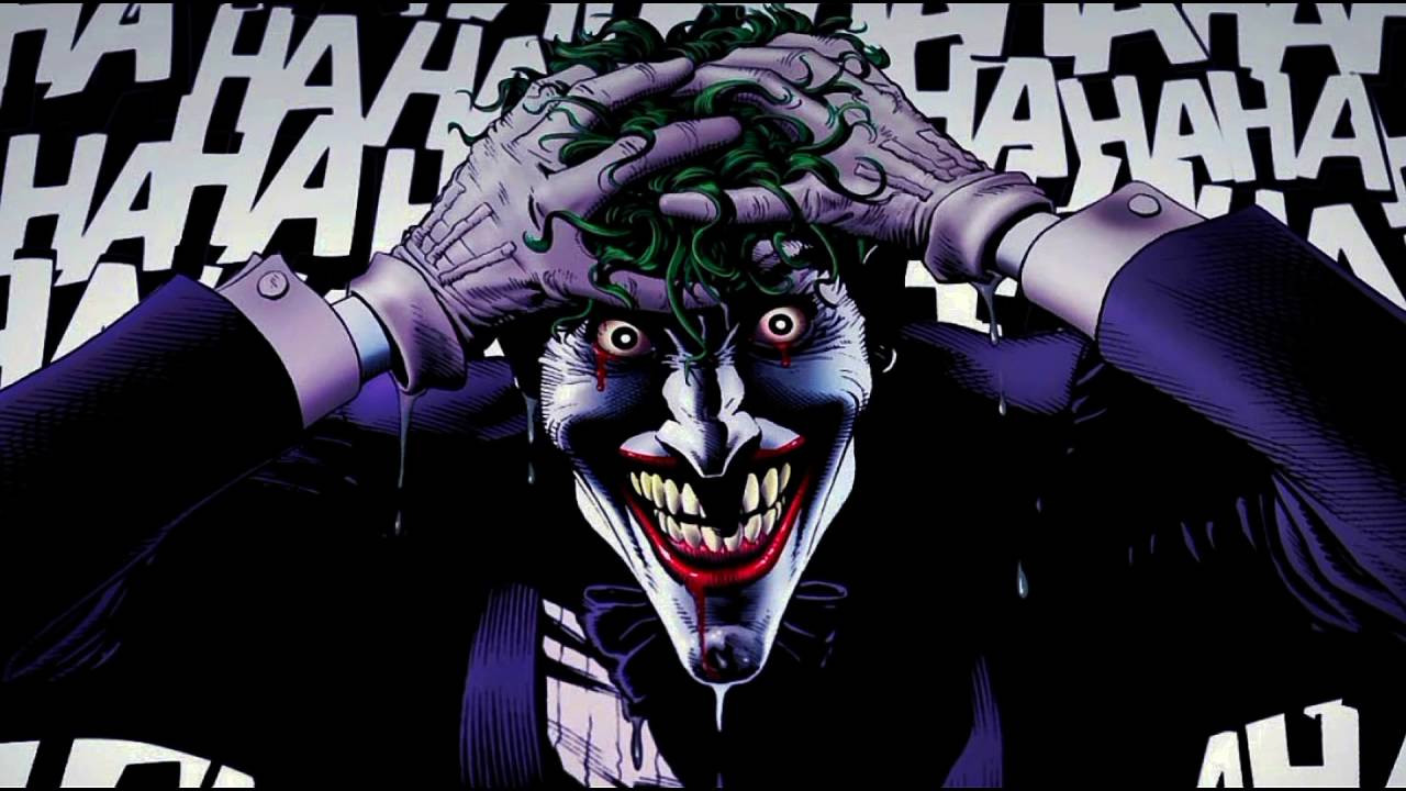 The Joker going insane