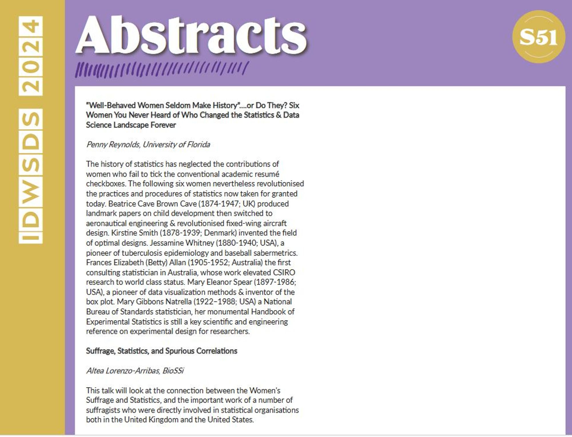 S51 titles and abstracts