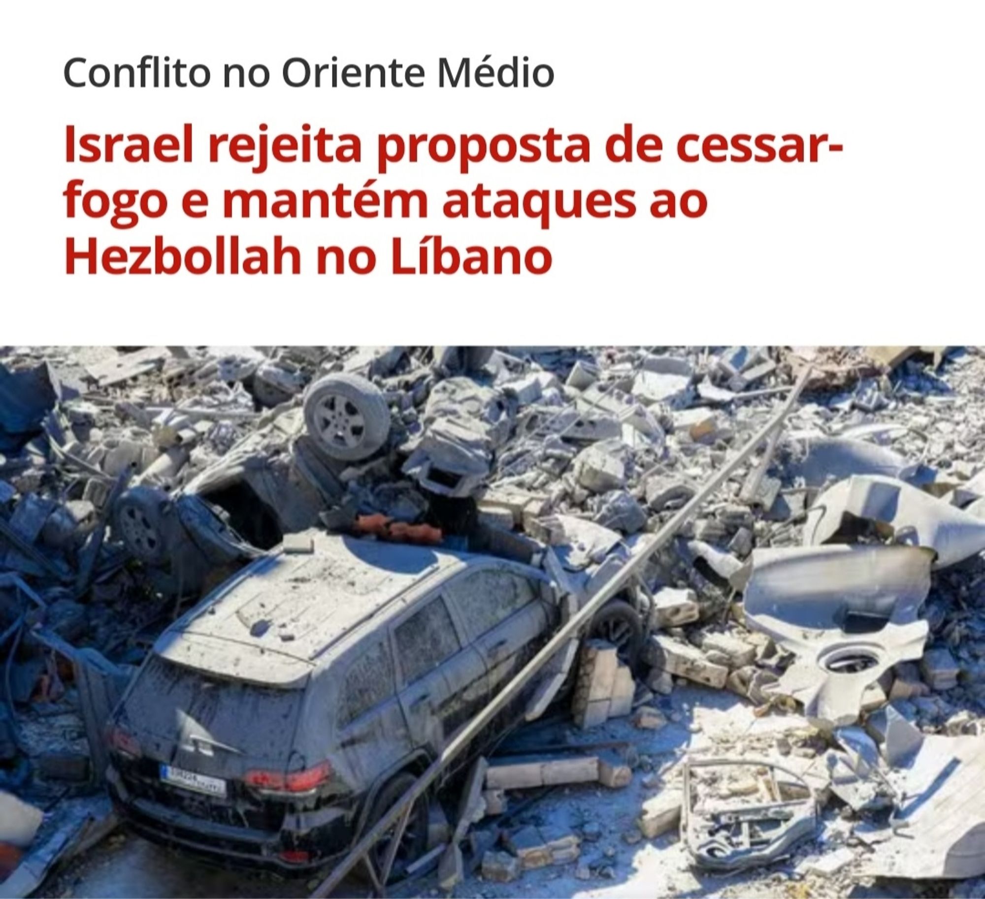 Foto da manchete do globo c