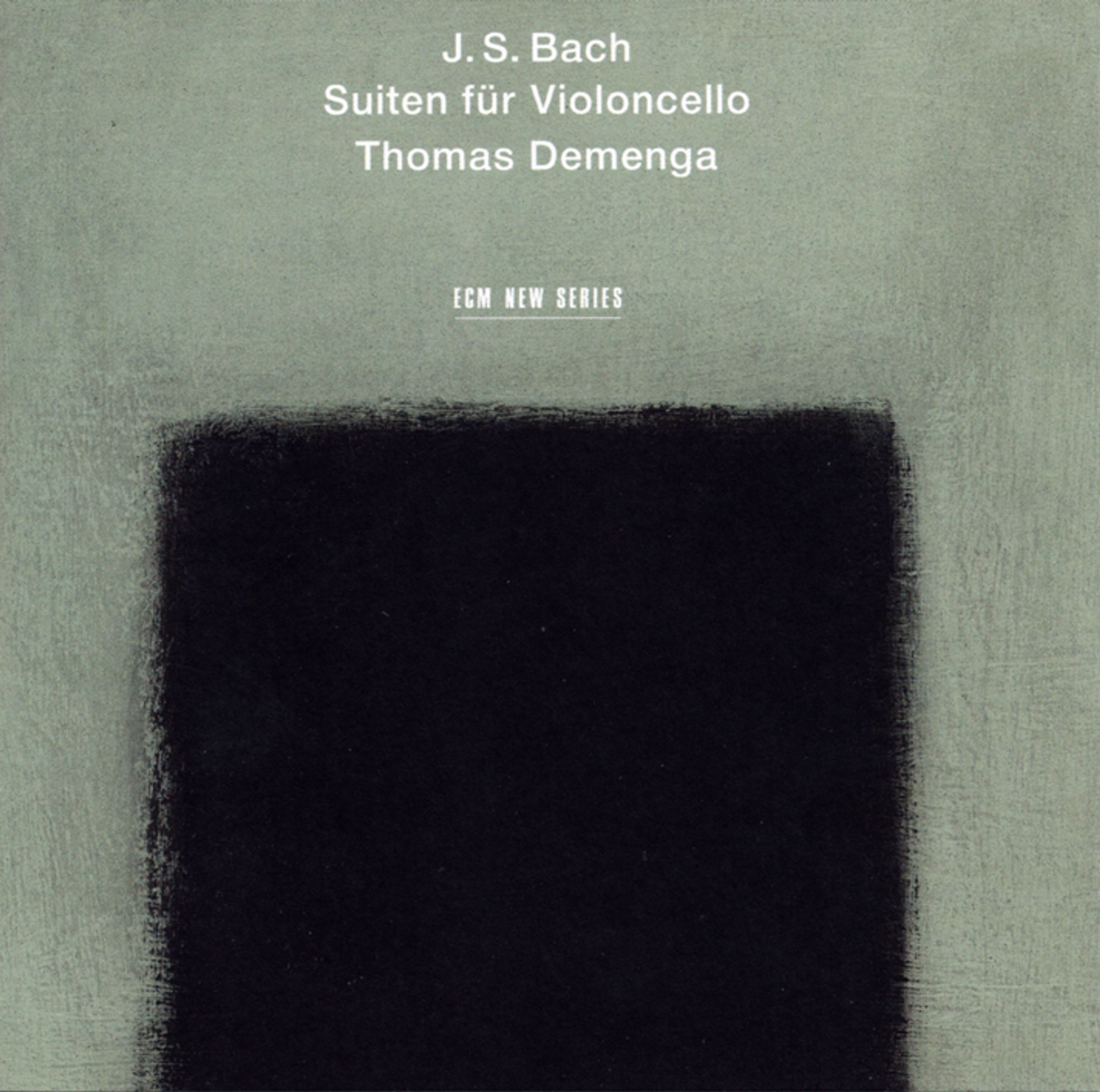 Bach, Cello Suites, Thomas Demenga, CD cover