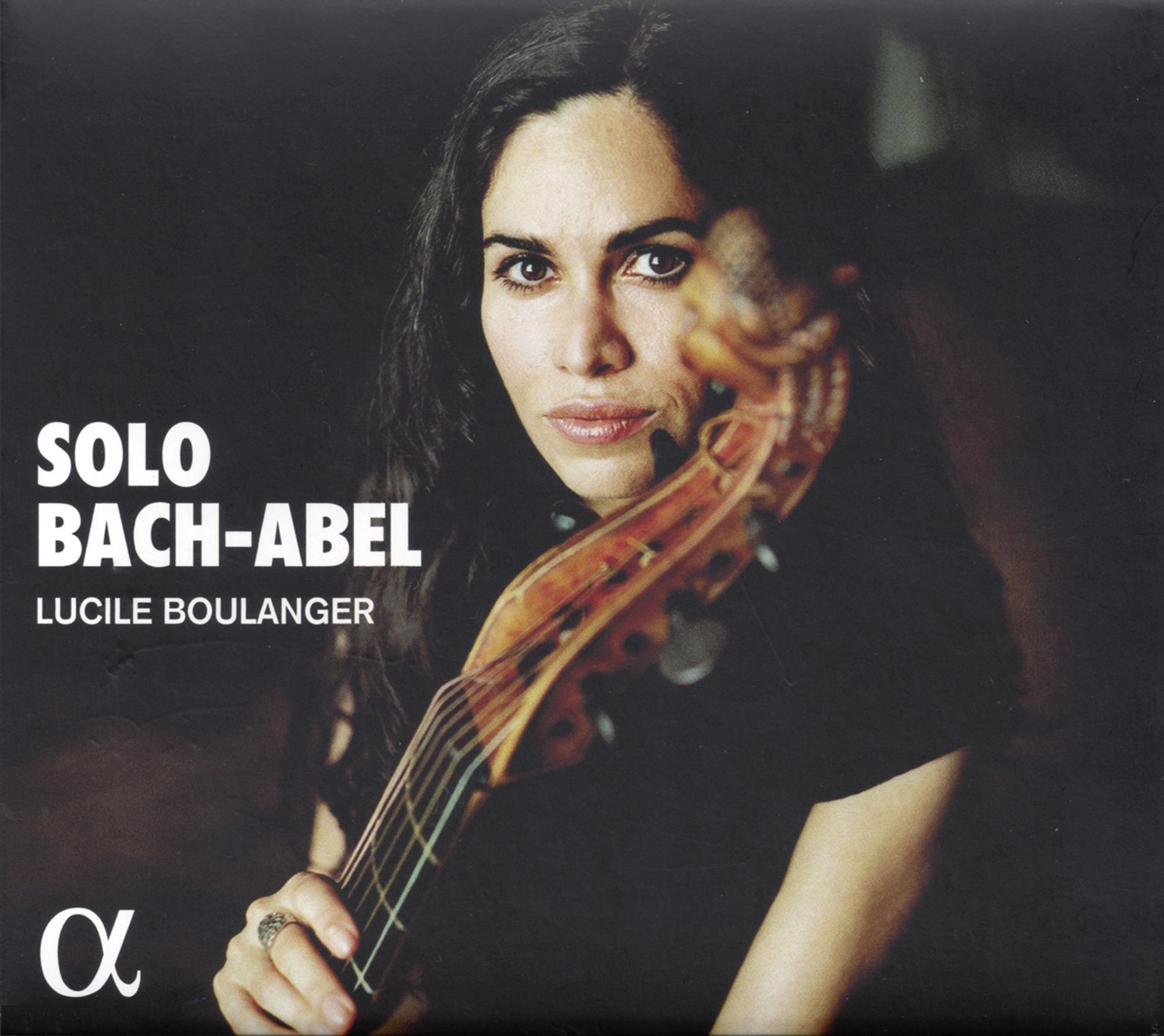 Lucile Boulanger: Solo Bach — Abel (CD cover)