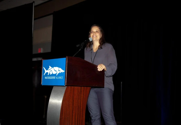 Buffalo Niagara Waterkeeper Executive Director Jill Jedlicka