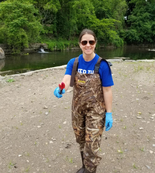 Buffalo Niagara Waterkeeper's Deputy Executive Director Kerrie Gallo.