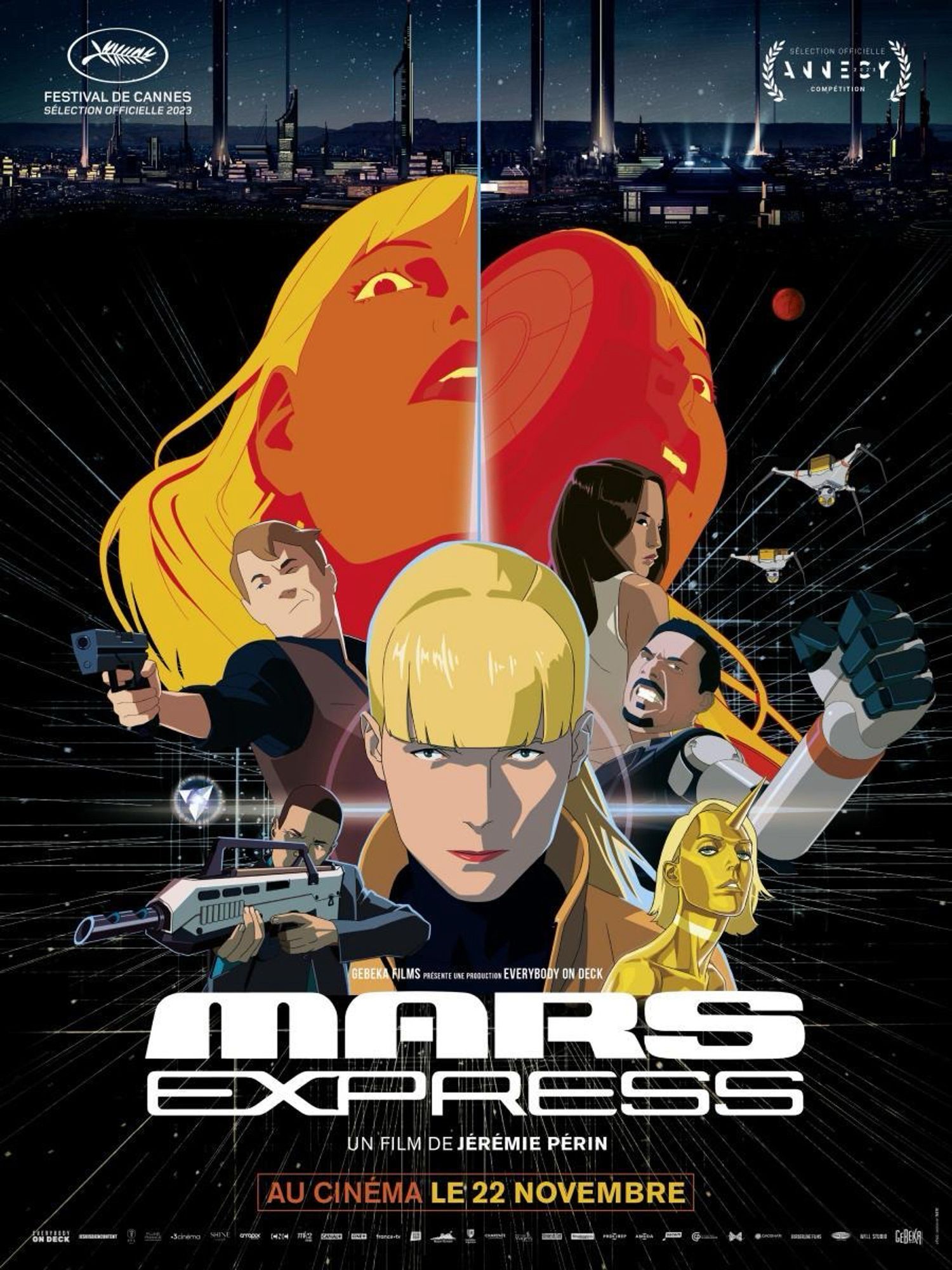 Cartel de la película Mars Express.