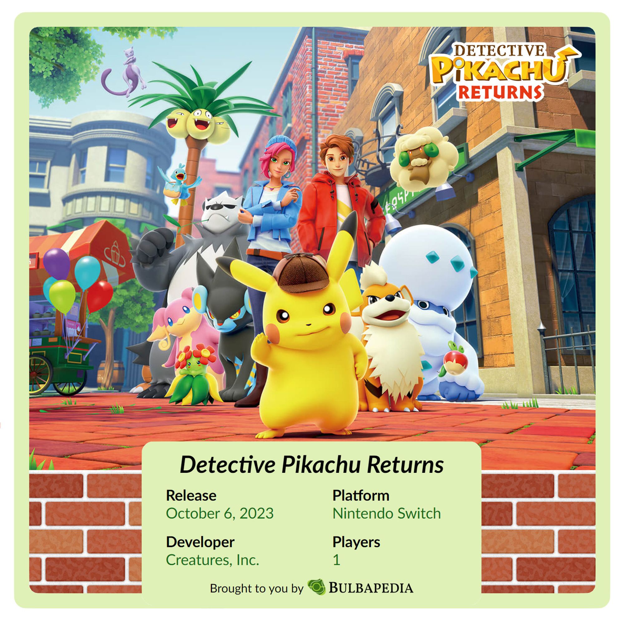 Promotional image of Detective Pikachu Returns