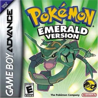 Cover art for Pokémon Emerald