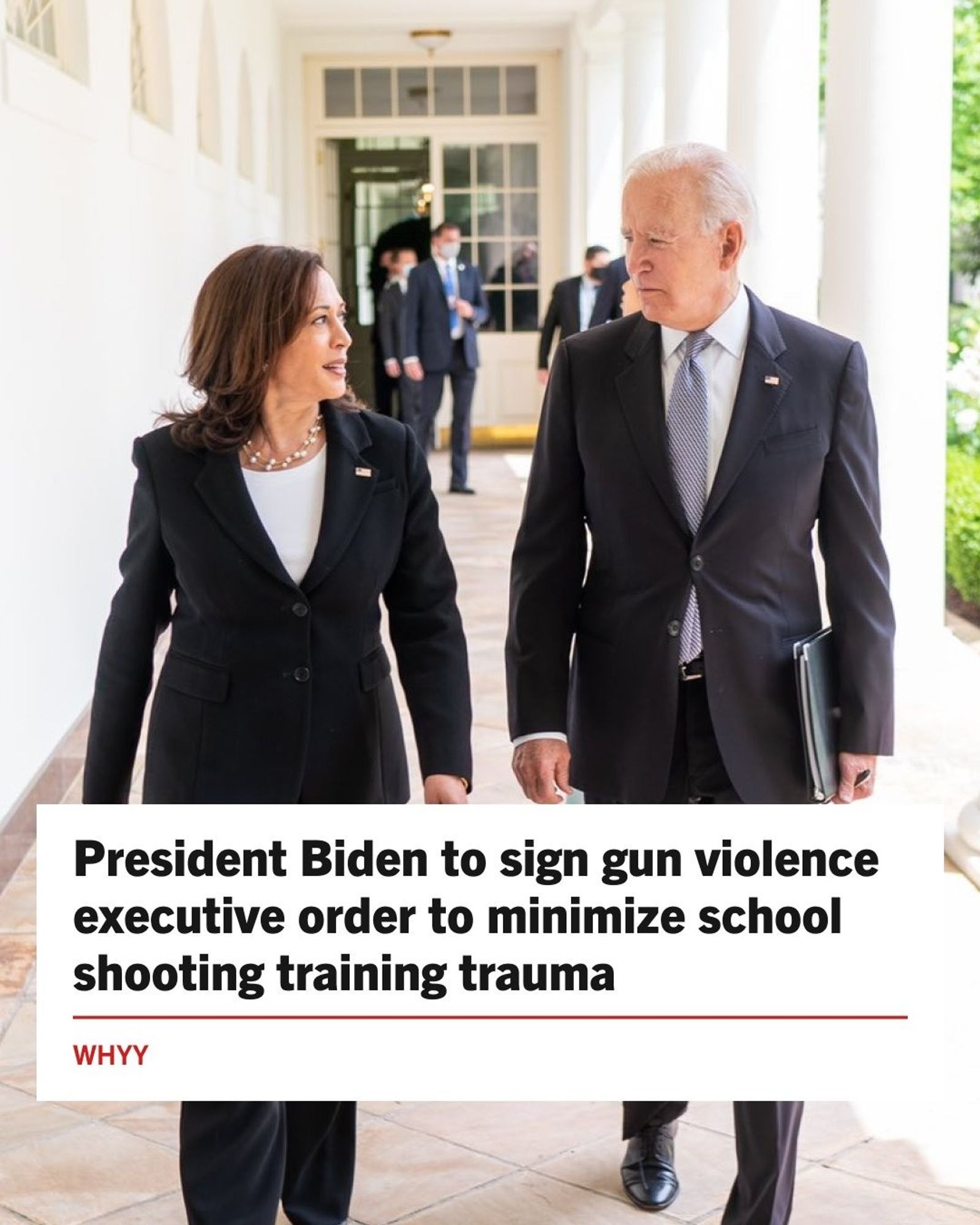 President Biden to sign gun violence executive order to minimize school shooting training trauma WHYY