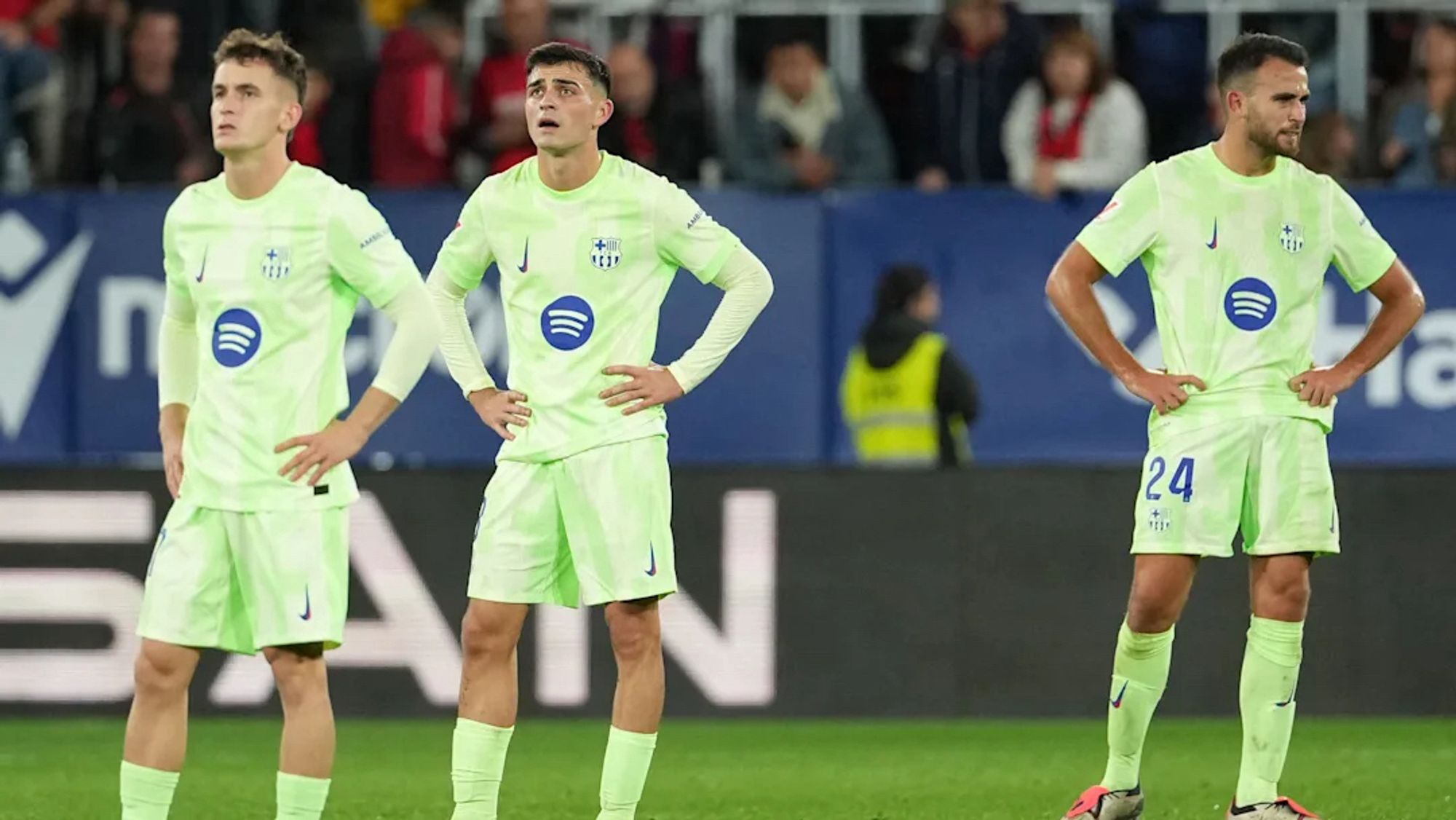 The Catalan giants saw a tough night in Pamplona as they struggled to create chances and put a stop to the hosts' attacking advances. Injuries and issues with the team selection troubled Barca as they were forced to bid farewell to their perfect start to the season.