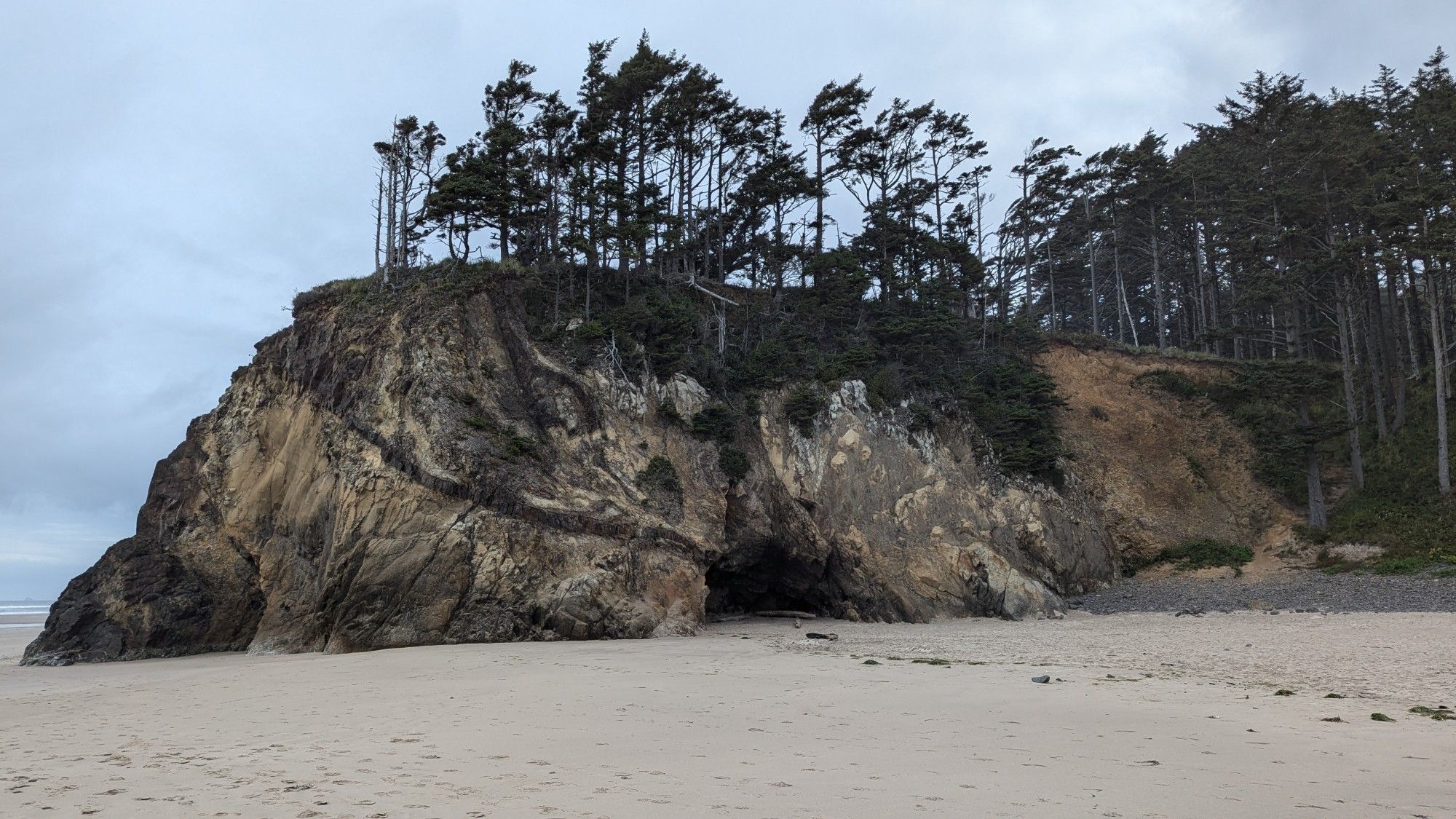 Just some lingering images from my vacation. Hug Point, Oregon!