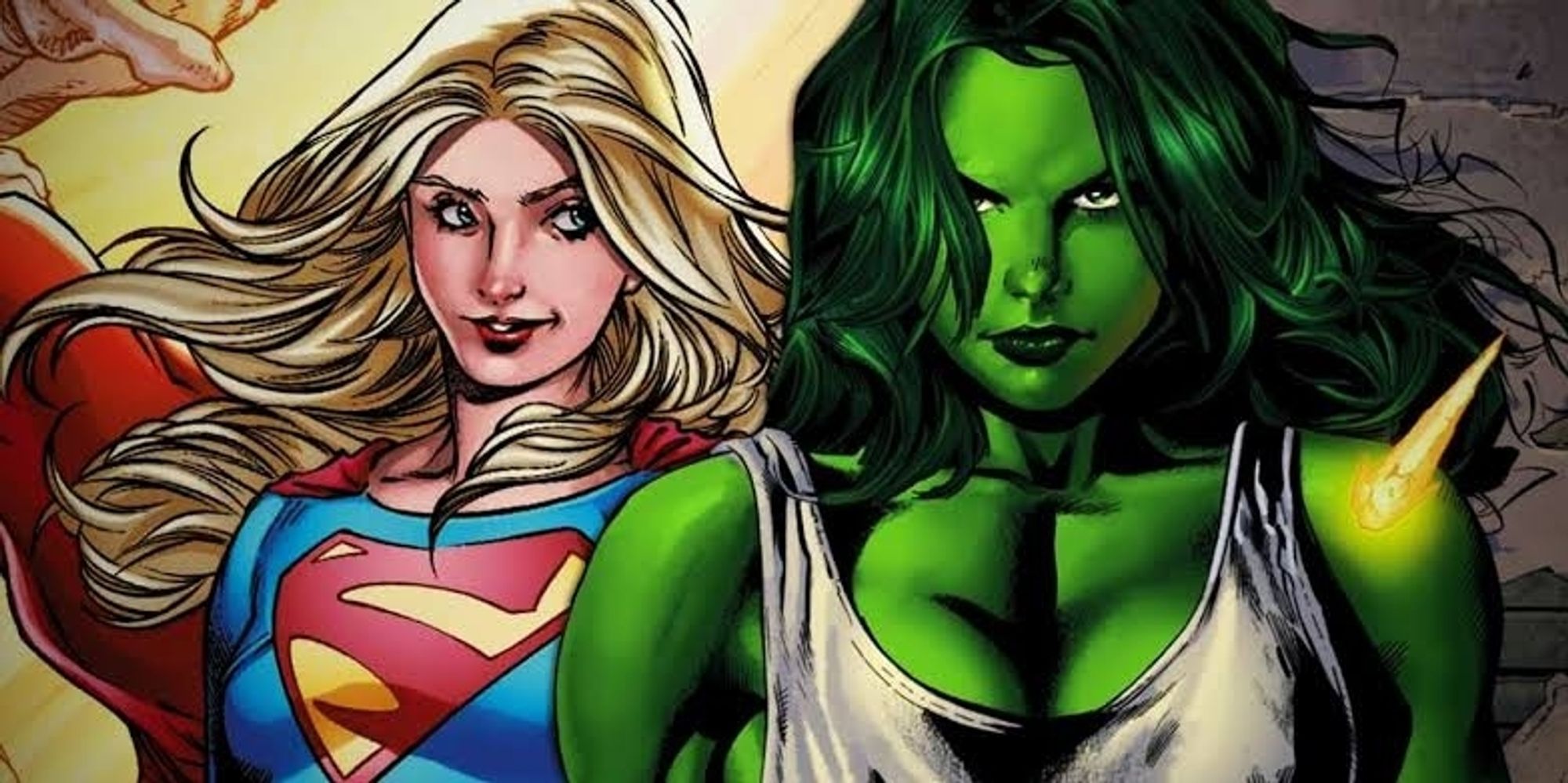 Who would win in a fight between She-Hulk and Supergirl?