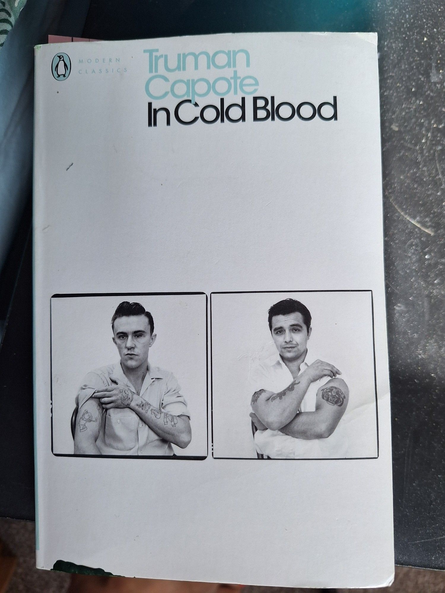 A copy of Truman Capote's In Cold Blood