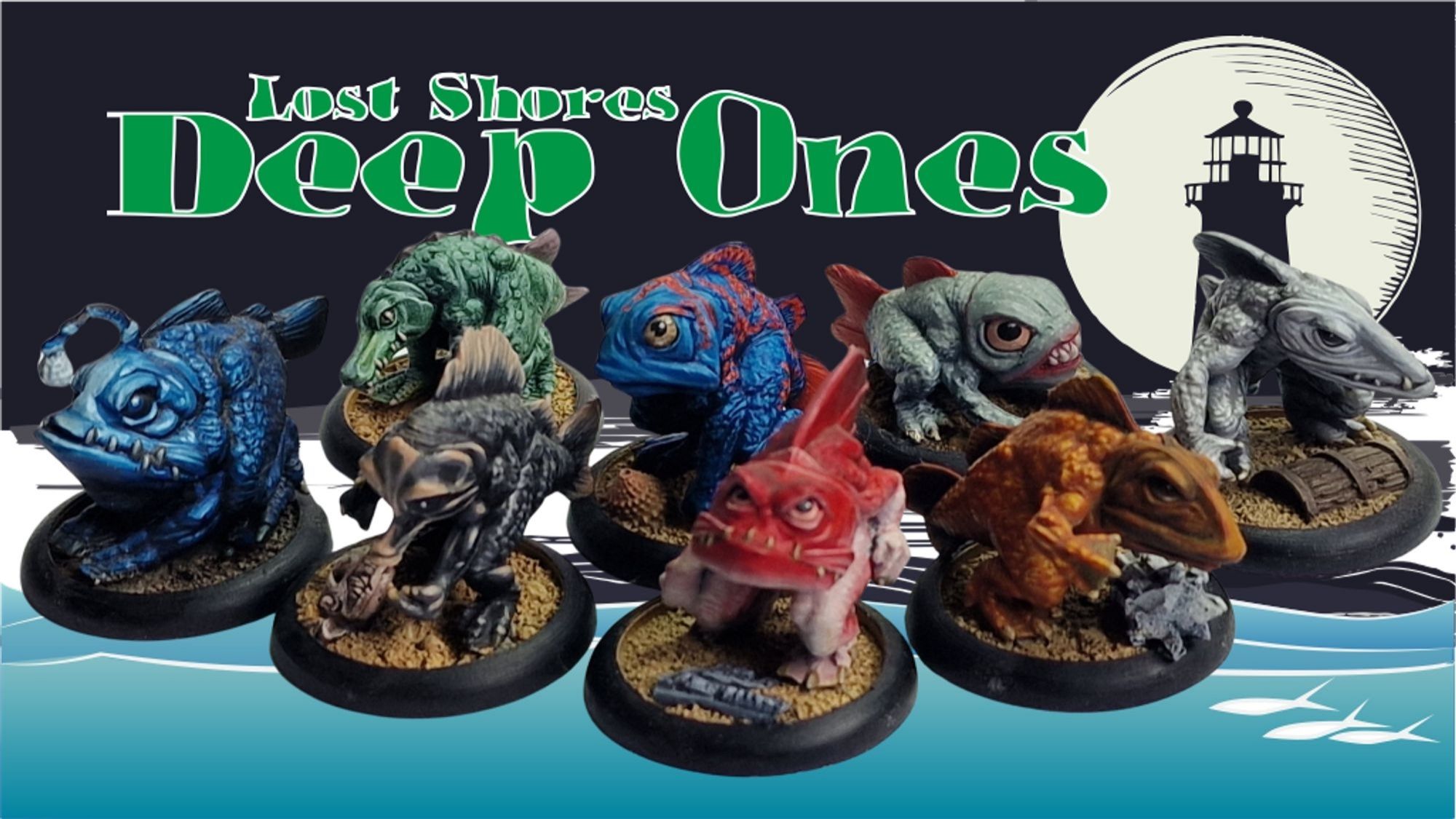 Lost Shores Deep Ones from Fenris Games