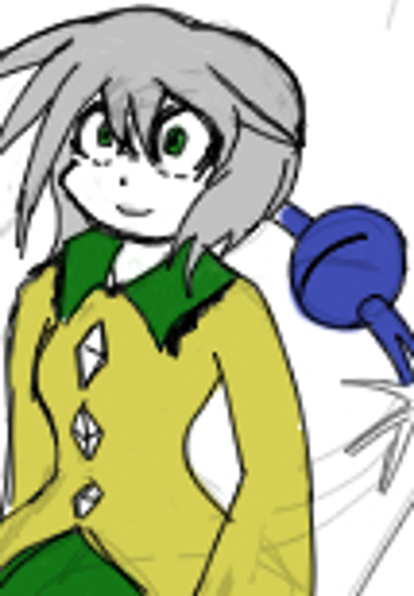 Koishi I drew based on Sentaku-sen's artstyle