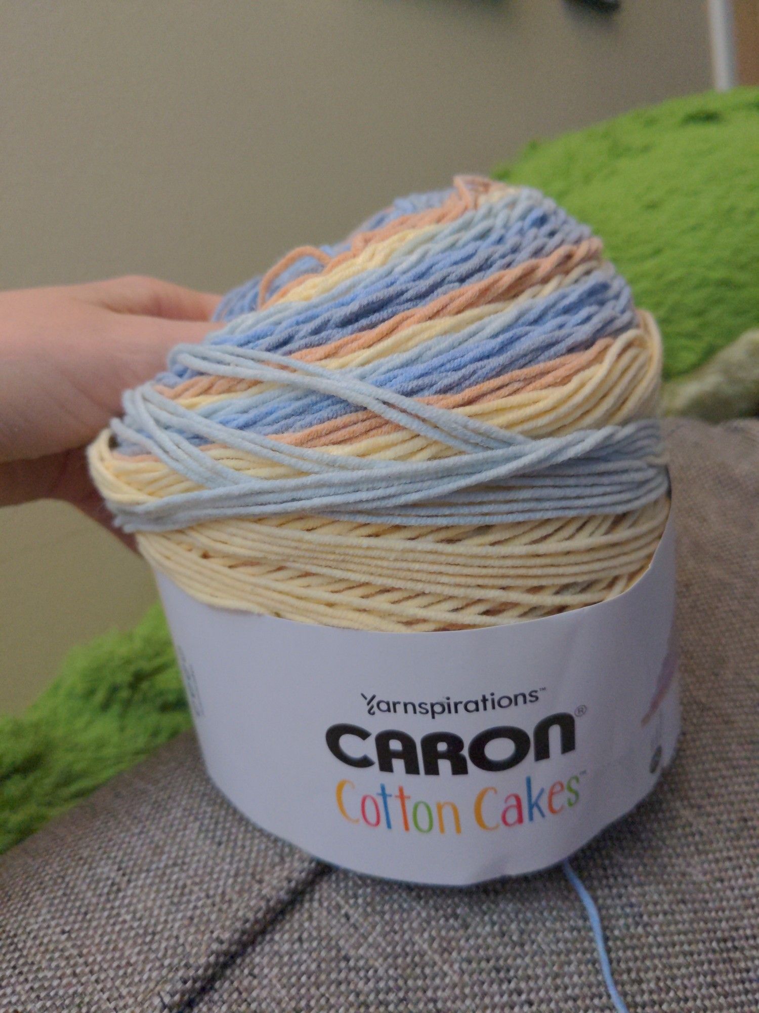 Caron cotton cakes yarn