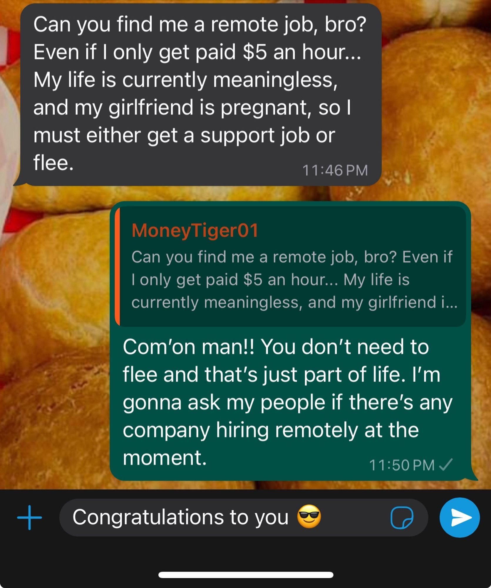 Someone please save my brother’s life 😂😂😂 he needs a job, remote job precisely 🙏🙏🙏 you can leave us a link in the comment section if you have one in mind. Thank you.

#cloudworker #remotejob #talktome #stayhappy #stayactive