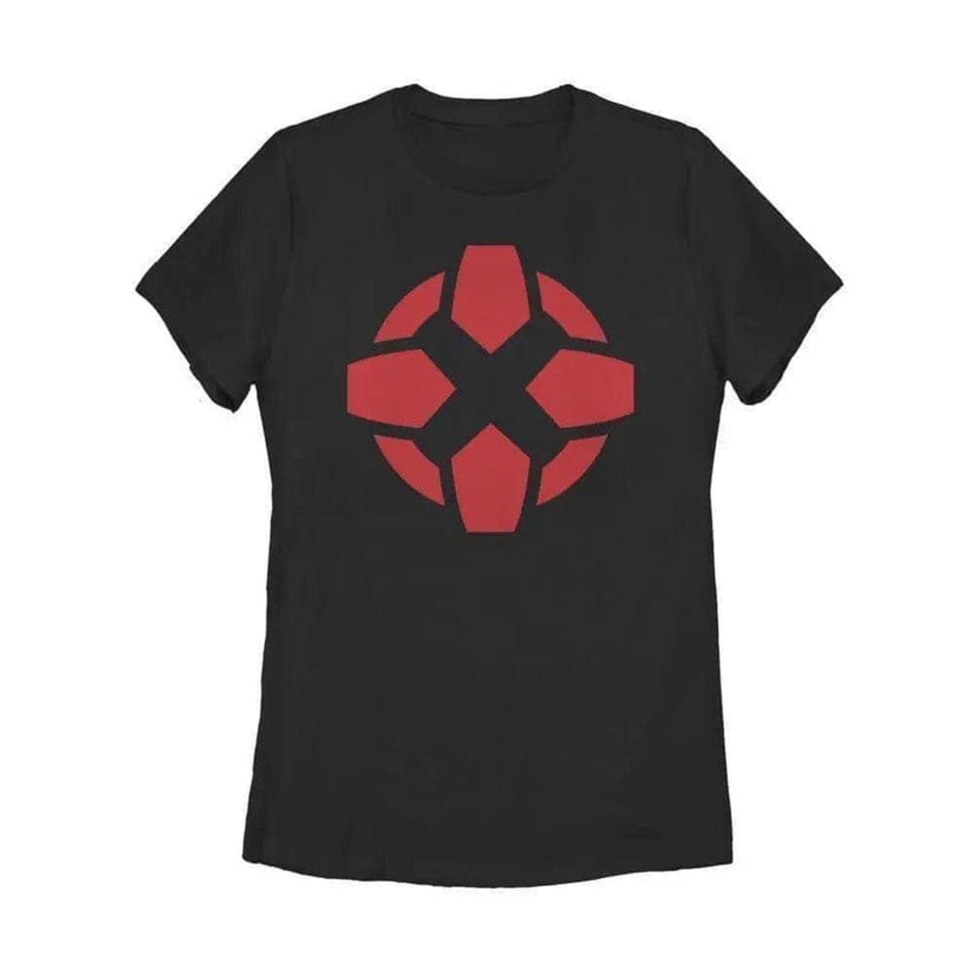 Schwarzes T-Shirt mit rotem IGN Logo