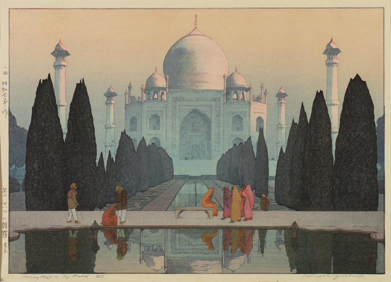 The Taj Mahal in Morning Mist, No.5, 1932