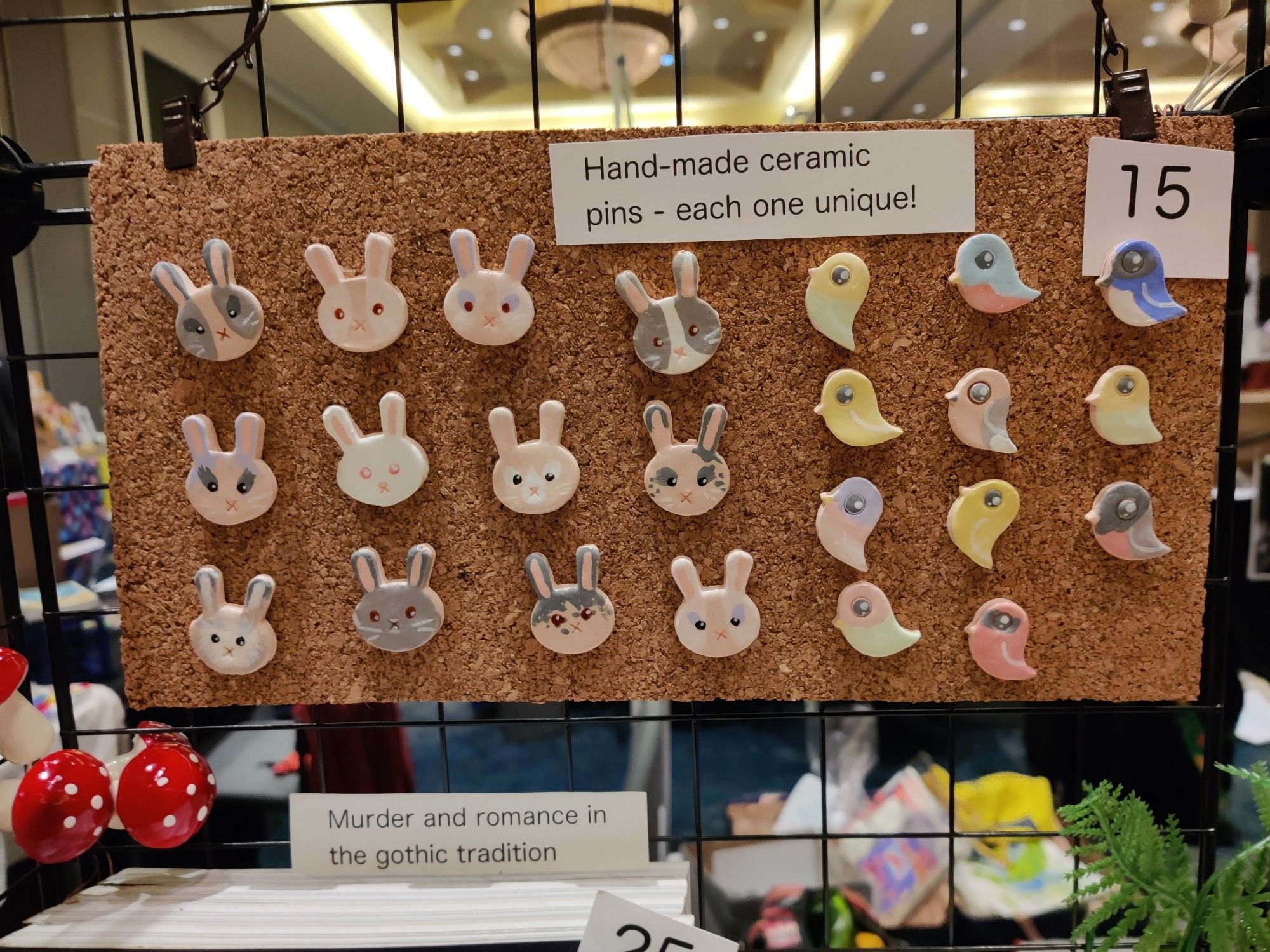 Bunny wabbit pins