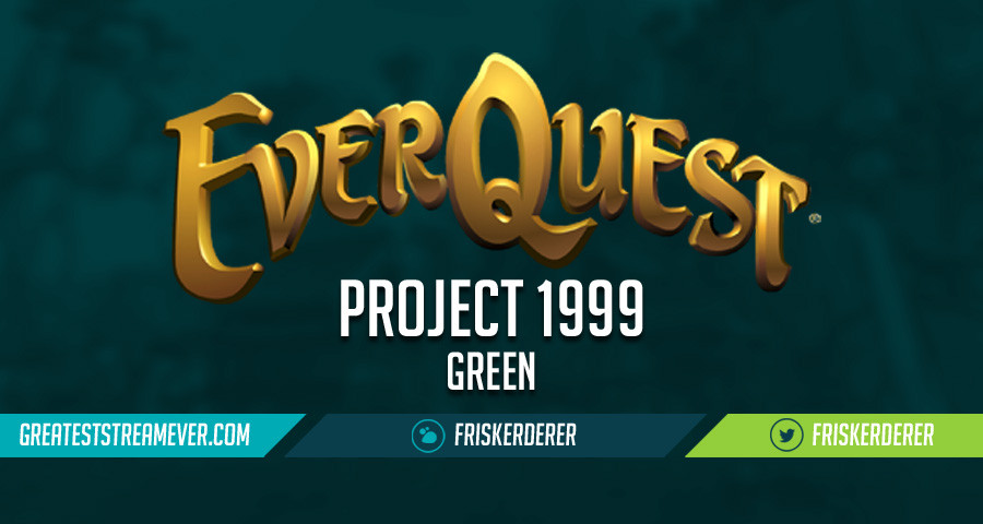 EverQuest Logo
Text: "Project 1999 Green"