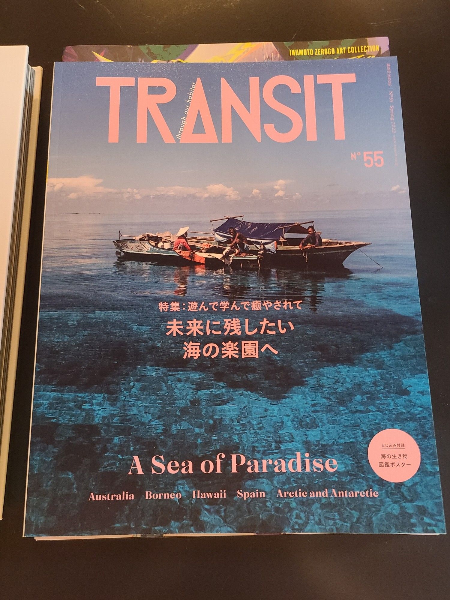 TRANSIT 55号　雑誌　海