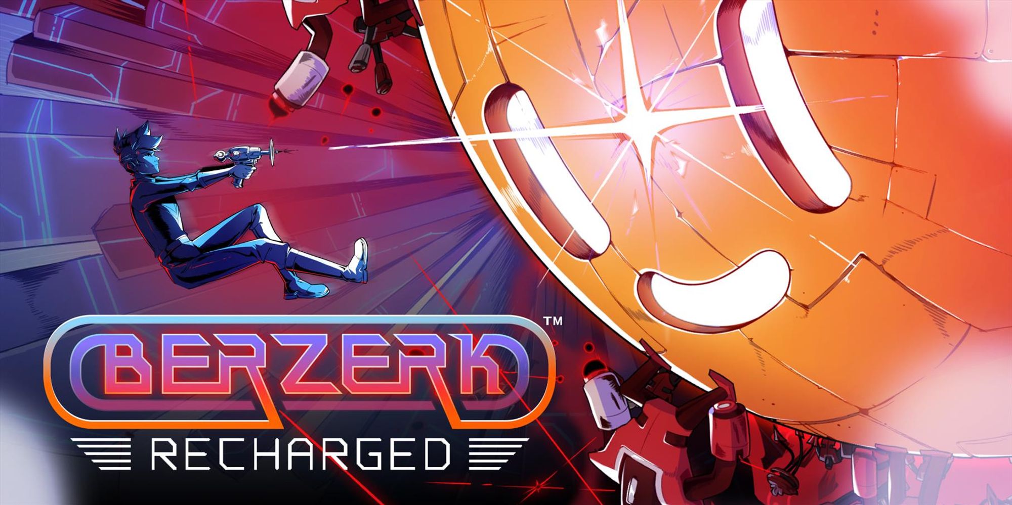 Imagen de portada del videojuego Berzerk: Recharged