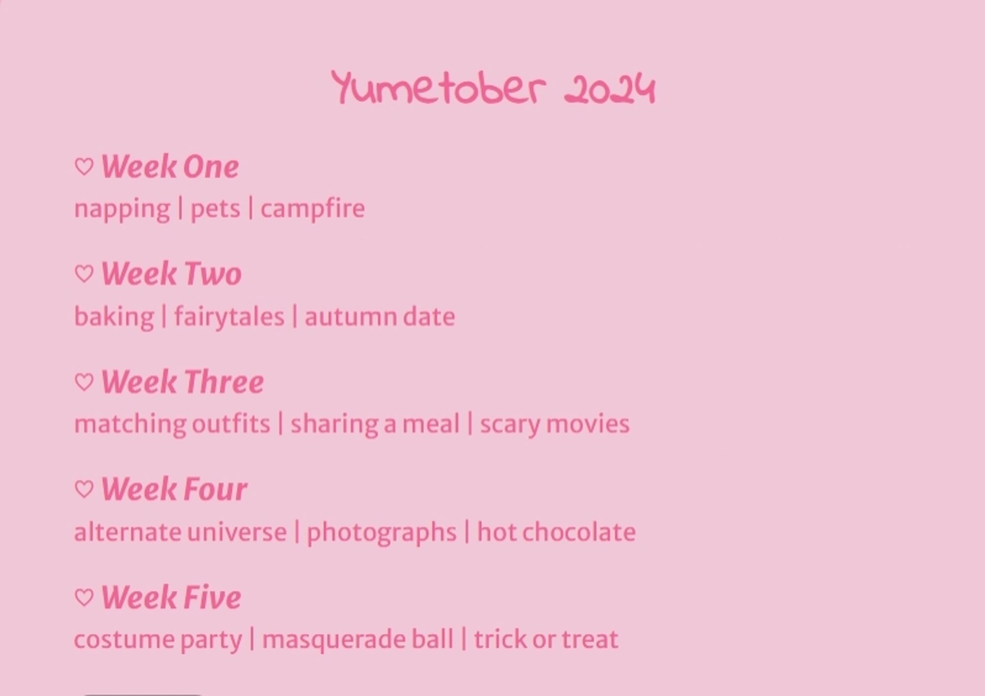 Yumetober