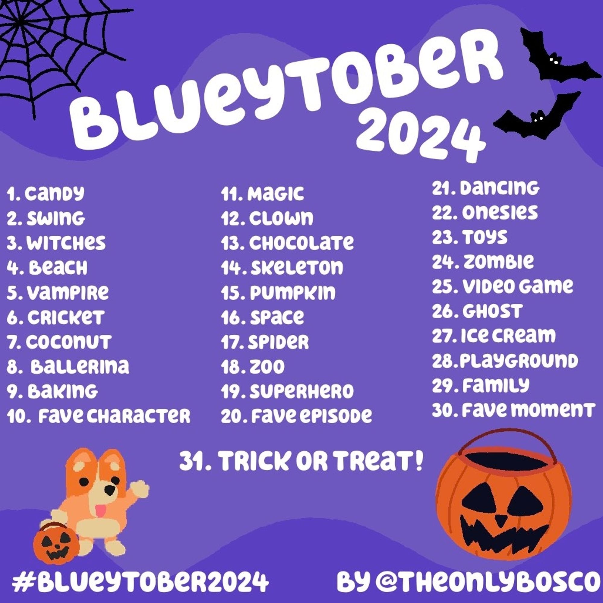 Blueytober