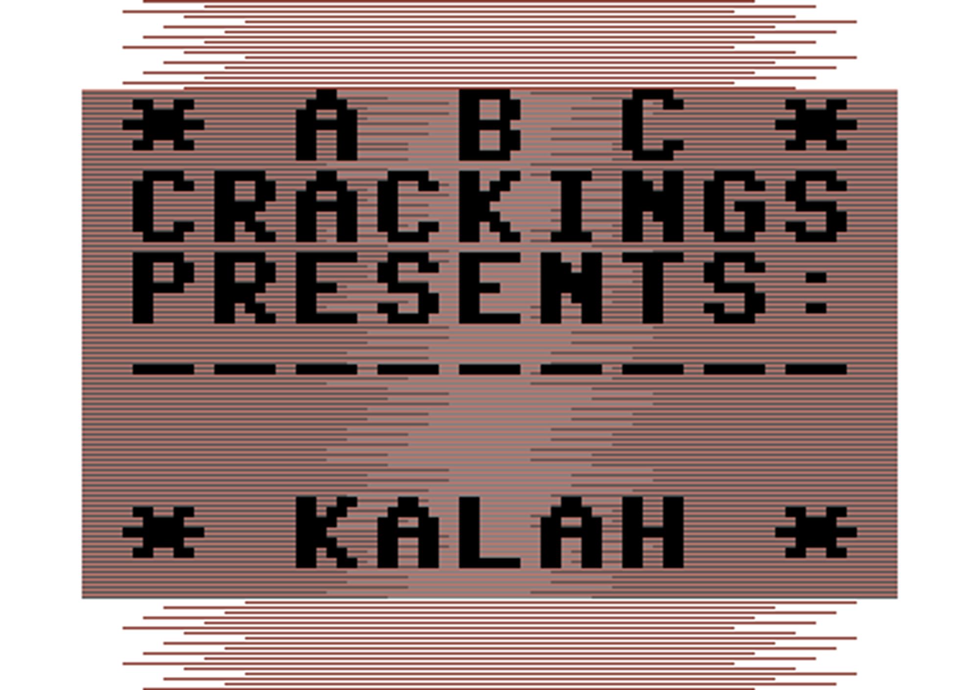 Screenshot of "Kalah" - Crack: ABC Crackings (ABC) - Published by Talent Computer Systems on Commodore 64 (1984)