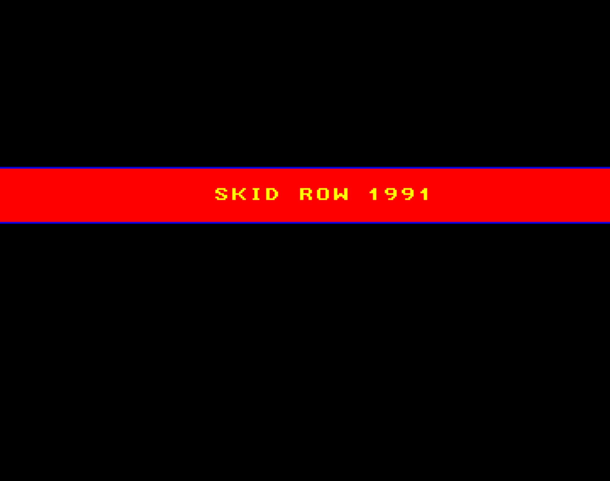 Screenshot of "The Adventures of Robin Hood" - Crack: Skid Row (SKR) - Published by Millennium on Commodore Amiga (1991)