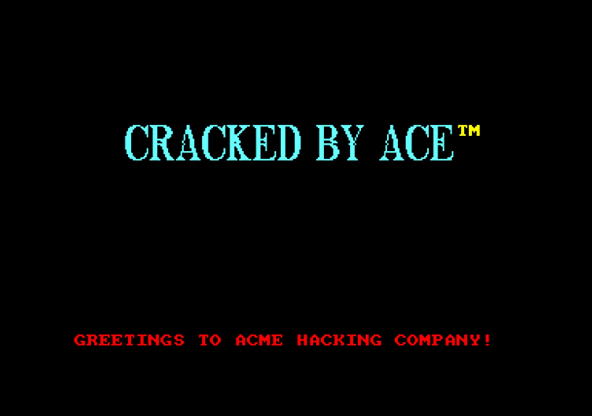 Screenshot of "Strider" - Crack and Trainer: ACE - Published by Capcom on Amstrad CPC (1989)