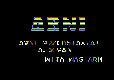 Screenshot of "Alderan" - Crack: Arni + Epic - Trainer: +1 - Published by Softlight on Commodore 64 (19xx)