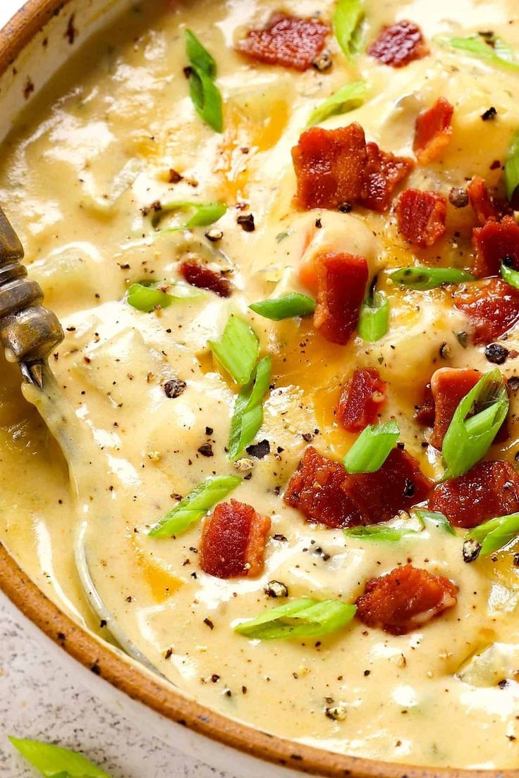 more loaded potato soup...