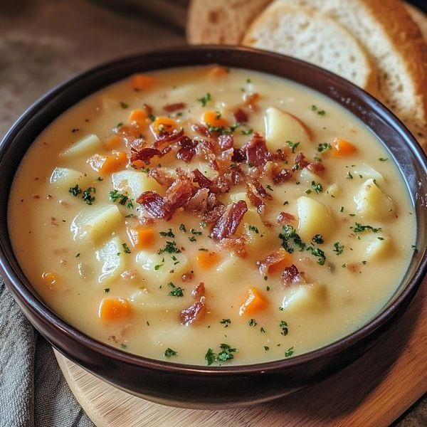 loaded potato soup...