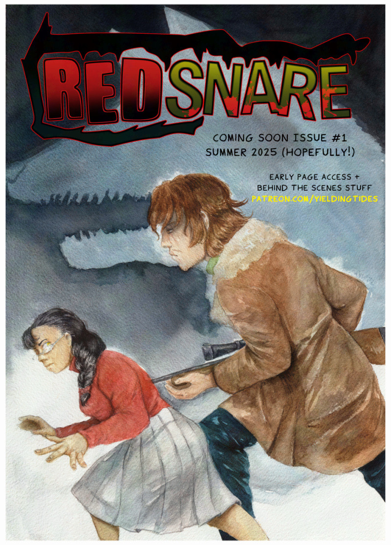 Promo Illus. of Red Snare, new comic coming soon later this year.