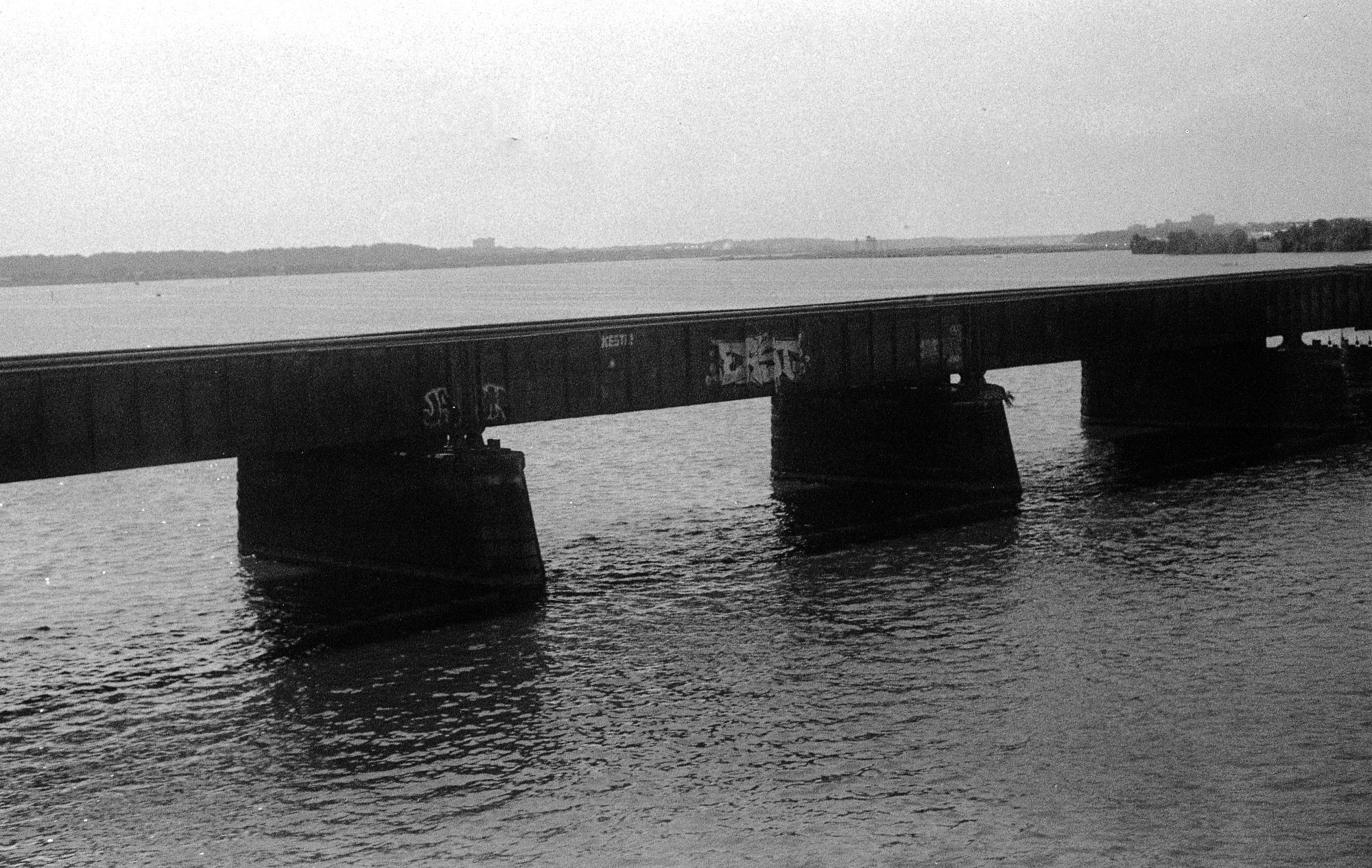 A rail bridge over the Potomac