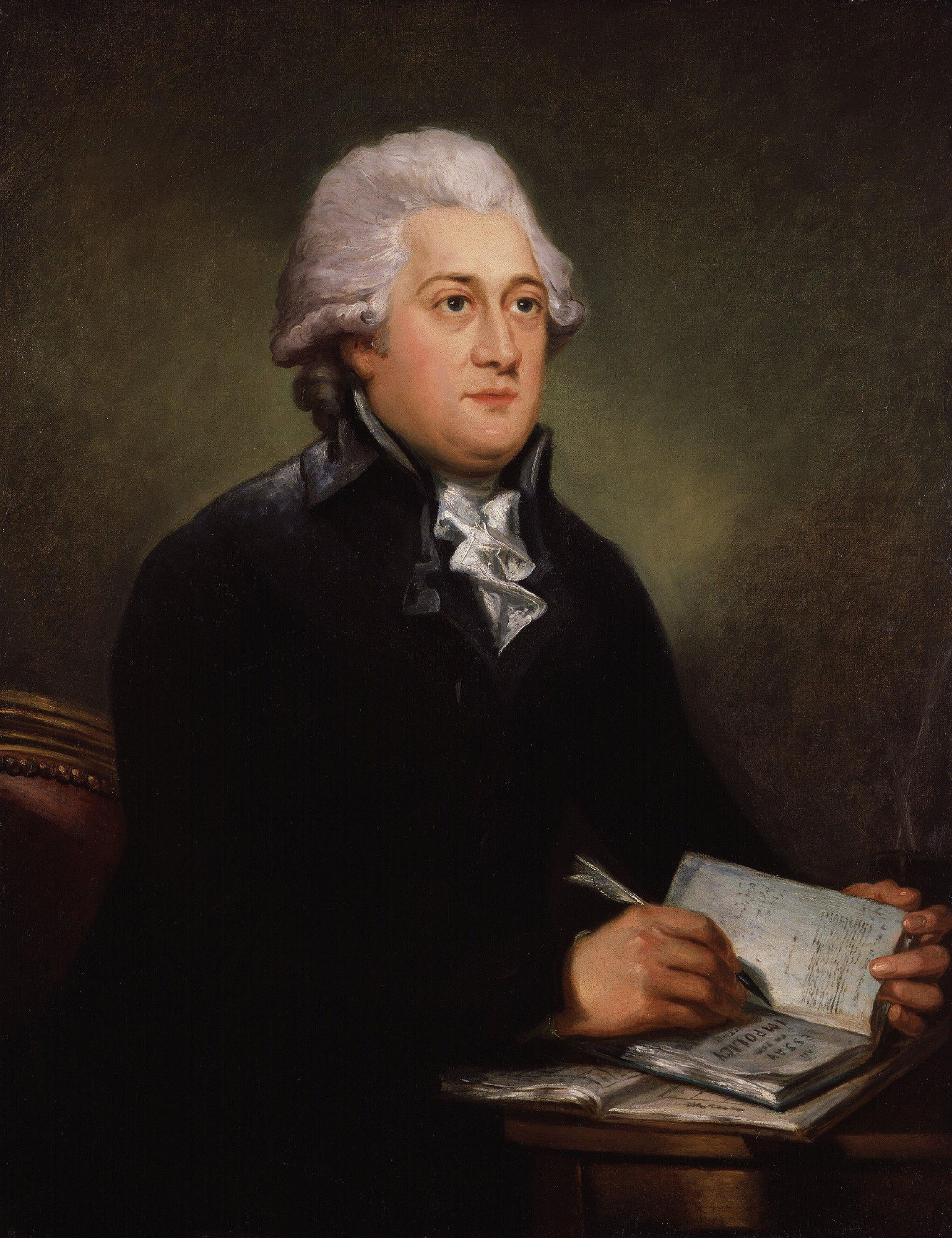 Thomas Clarkson by Carl Frederik von Breda, 1788.

Clarkson had the right idea and became one of the first slave abolitionists.